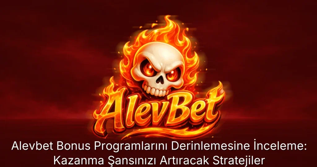 Alevbet Bonus Programlarını Derinlemesine İnceleme: Kazanma Şansınızı Artıracak Stratejiler