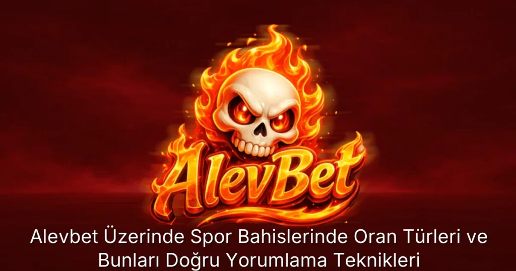 Alevbet Üzerinde Spor Bahislerinde Oran Türleri ve Bunları Doğru Yorumlama Teknikleri